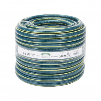 Furtun apa de gradina Bluebos Plus 1/2" 50m 4 straturi clasa 3 rezistenta produs in UE